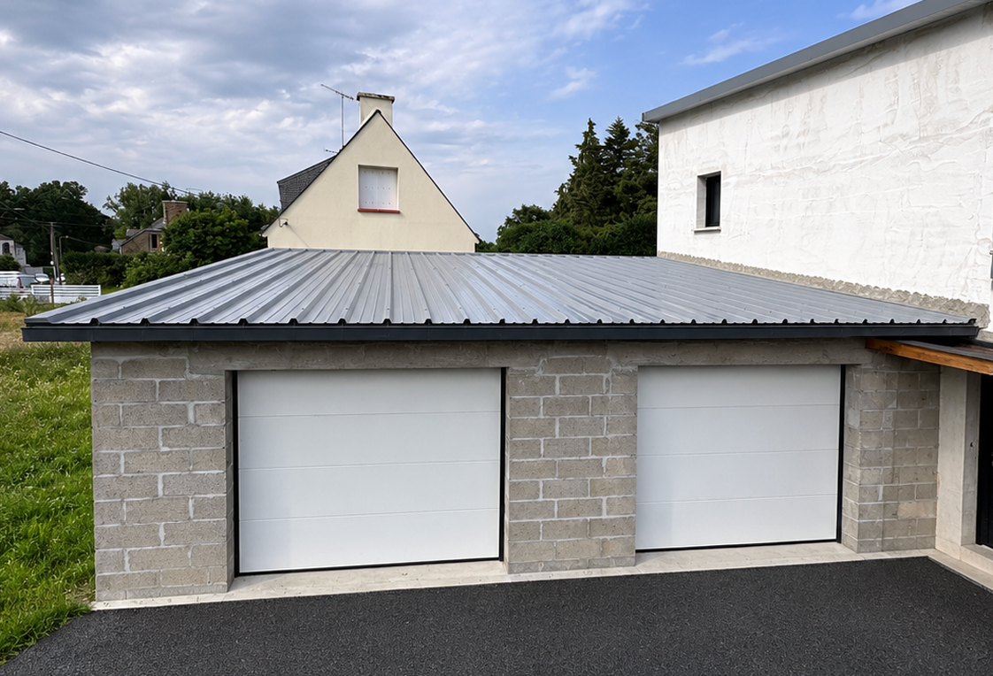 Toiture bac acier